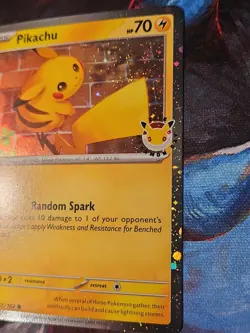 Pokemon TCG Pokemon Pikachu 51 Holo Pokemon Day 2026 - Image 3