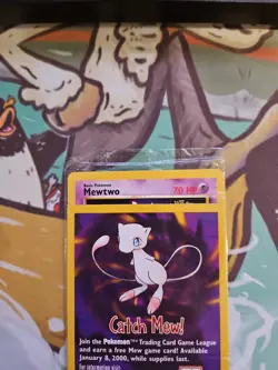 Catch Mew Mewtwo Black Star Promo Sealed Pokemon 1999 - Image 3