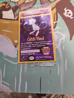 Catch Mew Mewtwo Black Star Promo Sealed Pokemon 1999 - Image 4