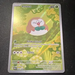 Pokemon Rowlet 090/088 Reverse Holo 80 HP Portuguese 2026 - Image 1