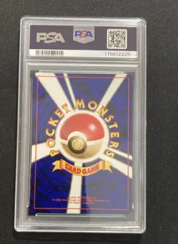 Pokemon 1996 Japanese Basic base Lightning Energy Gem PSA 10 - Image 2