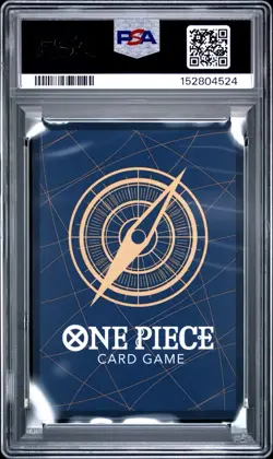 2023 ONE PIECE OP02-PARAMOUNT WAR ALTERNATE ART #062 MONKEY D. LUFFY PSA 10 - Image 2