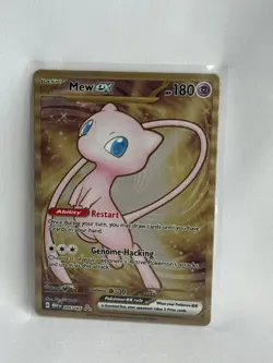 Mew EX 205/165 Metal Card SV Scarlet & Violet 151 [Metal Card] - Image 1