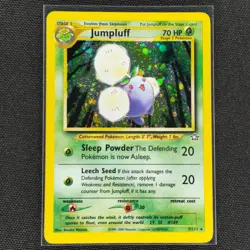 Jumpluff - 7/111 - Holo Rare - Neo Genesis - Pokemon Card - MP - Image 1