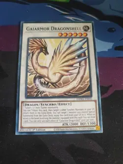 Gaiarmor Dragonshell DAMA-EN042 Yu-Gi-Oh! Card Light Play 1st Edition - Image 1