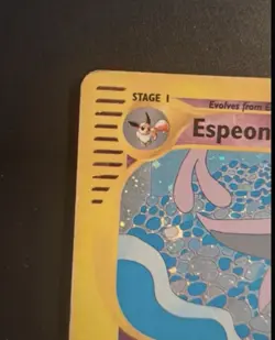 Pokemon Card-Espeon-Aquapolis-Holo-H9/H32-ENG-PL - Image 3