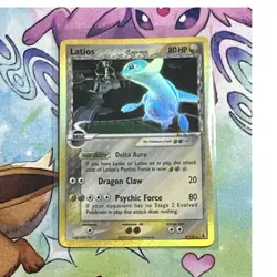Pokemon TCG Latios EX Delta Species Rare Holo Pokemon TCG Card 9/113 EN 2005 Lp - Image 1