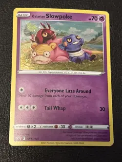 Galarian Slowpoke SWSH126 SWSH: Sword & Shield Promo Cards Holo NM - Image 1