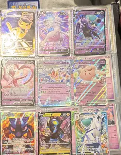 Nintendo Pokemon TCG Binder Lot Pokemon GO V/VSTAR/VMAX Holo/Foil English - Image 1