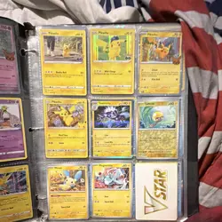 Nintendo Pokemon TCG Binder Lot Pokemon GO V/VSTAR/VMAX Holo/Foil English - Image 5