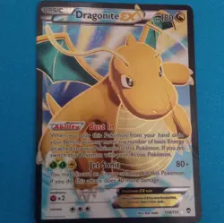 Dragonite EX 108/111 XY Furious Fists Ultra Rare Full Art Holo - Image 1