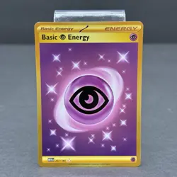 Pokemon Basic Psychic Energy 207/165 Sv: Scarlet & Violet 151 Gold Holo NM - Image 1