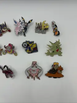 15x Different Official Pokemon Enamel Collector Pin Lot Mega Gengar Pikachu + - Image 4