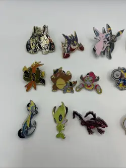 15x Different Official Pokemon Enamel Collector Pin Lot Mega Gengar Pikachu + - Image 5