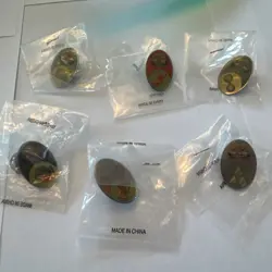Pokemon Official Hoenn League Pins Set of 6 New Factory Sealed - Image 1
