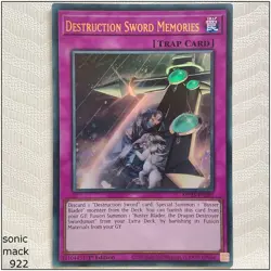 Destruction Sword Memories - MP25-EN281 - Ultra Rare 1st Edition Yugioh - Image 1