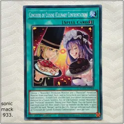 Concours de Cuisine (Culinary Confrontation) - AGOV-EN064 - Common 1st Ed Yugioh - Image 1