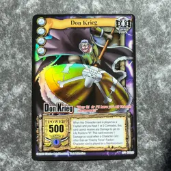 One Piece CCG Rorona Zolo The Duelist CH097 SR + Don Krieg CH028 SR Bandai - Image 5