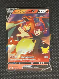Lance's Charizard V SWSH133 SWSH: Sword & Shield Promo Cards Holo - Image 1