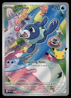 Pokemon Cards Popplio 045 Mega Evolution Promo NM *2 - Image 1