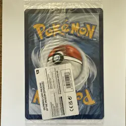 Pokemon TCG Pikachu At The Museum Black Star Promo Jumbo Card Sealed - Image 2