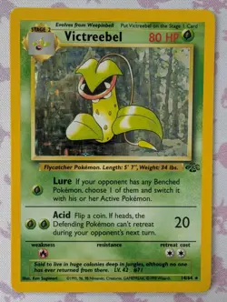 Victreebel Holo Rare Jungle Holo 14/64 Pokemon Card LP - Image 1