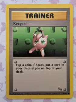 RECYCLE - 61/62 - Fossil - Pokemon Card - Image 1