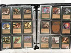 Massive Vintage Magic The Gathering 700+ Card Lot 1994-2000 42 Binder Pages MTG - Image 2