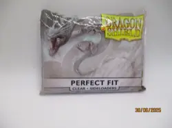 DRAGON SHIELD PERFECT FIT CLEAR SIDELOADERS 100 CARD SLEEVES - Image 1