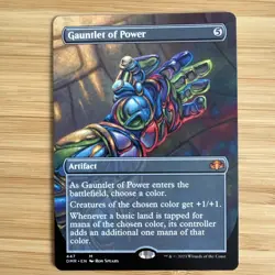 MTG ** Gauntlet of Power ** (Borderless) Dominaria Remastered - Image 1