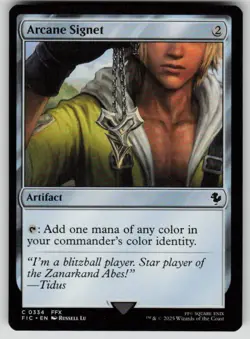 Arcane Signet () C Commander: FINAL FANTASY 334 NM - Image 1