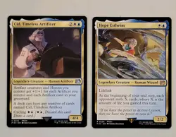 Cid, Timeless Artificer (0216) & Hope Estheim - Final Fantasy - NM - MTG - Image 1