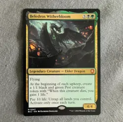 MTG Commander: Bloomburrow Beledros Witherbloom 0247 NM Mythic - Image 1