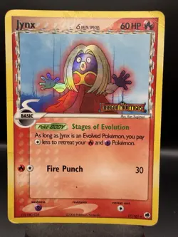 Pokemon TCG Jynx Dragon Frontiers 17/101 Reverse Holo Stamped HP - Image 1