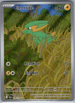 Electrike 196/182 SV10: Destined Rivals - Pokemon Card - NM - Image 1
