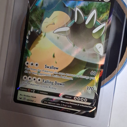 Pokemon Snorlax V 141/202 Swsh01 Sword & Shield Ultra Rare Holo Basic HP 220 - Image 1