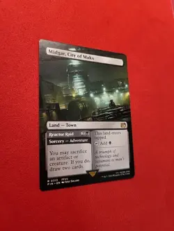 Midgar, City of Mako (Borderless) Final Fantasy Regular FIN 313 FF MTG - Image 2