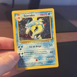 Pokemon Base Set 1999-2000 Gyarados Holo ITALIAN 6/102 WOTC Super Rare - Image 1