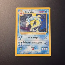 Pokemon Base Set 1999-2000 Gyarados Holo ITALIAN 6/102 WOTC Super Rare - Image 3