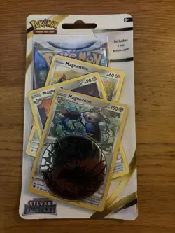 Pokemon Silver Tempest Premium Checklane Blister Magnezone BRAND NEW SEALED ✅ - Image 1