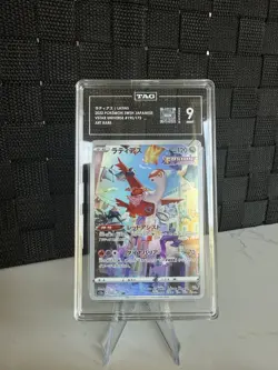 Pokemon Latias 195/172 S12a Vstar Universe Art Rare Holo TAG 9 Japanese 2022 - Image 1