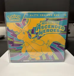 Pokemon TCG Ascended Heroes Elite Trainer Box ETB Sealed - Image 1