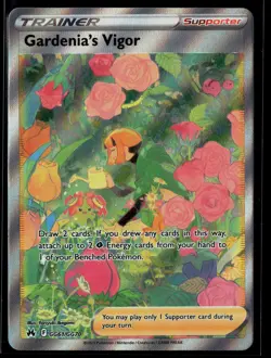 Gardenia's Vigor GG61/GG70 Crown Zenith Galarian Gallery Rare Ultra Pokemon - Image 1