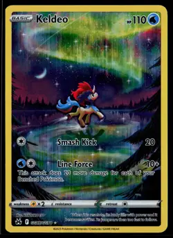 Keldeo GG07/GG70 Crown Zenith Galarian Gallery Trainer Gallery Rare Holo Pokemon - Image 1