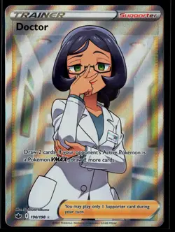 Doctor 190/198 Chilling Reign Rare Ultra Pokemon - Image 1