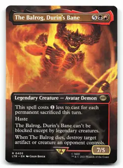 The Balrog, Durin's Bane #405 The Lord of the Rings: Tales of Middle-earth - Image 1
