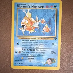 Pokemon TCG WOTC Gym Challenge Giovanni's Nidoran/Nidorina Lot (4) Eng - Image 5