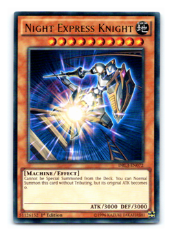 Night Express Knight - DRL3-EN072 - Ultra Rare 1st Edition Yugioh - Image 1
