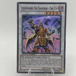 Legendary Six Samurai - Shi En RYMP-ENSE1 Super Rare Limited Edition NM Yugioh - Image 1