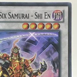 Legendary Six Samurai - Shi En RYMP-ENSE1 Super Rare Limited Edition NM Yugioh - Image 3